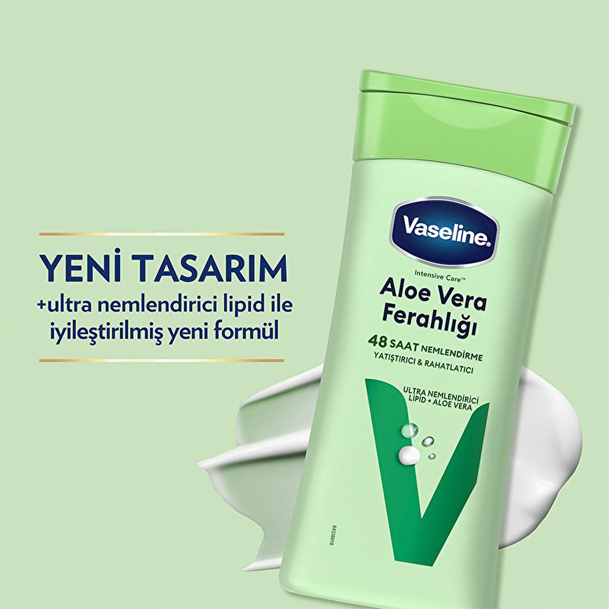 Vaseline Aloe Vera Body Lotion - 48 Hour Moisturization for Dry Skin - Non-Greasy & Dermatologically Tested - image 6