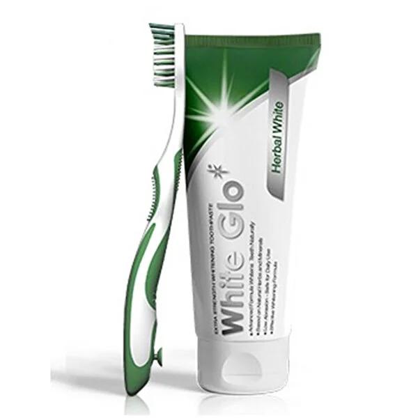 White Glo Herbal Toothpaste - Natural Whitening, Fluoride-Free & Cruelty-Free Oral Care with Toothbrush & Toothpick White Glo Herbal Toothpaste - Natural & Cruelty-Free natural toothpaste, herbal toothpaste, chemical-free toothpaste, whitening toothpaste, cruelty-free oral care, fluoride-free toothpaste, sugar-free oral care, organic dental care products, oral hygiene, natural oral care, healthy smile, fresh breath, plaque prevention, tartar prevention, eco-friendly products, cruelty-free products, comprehe