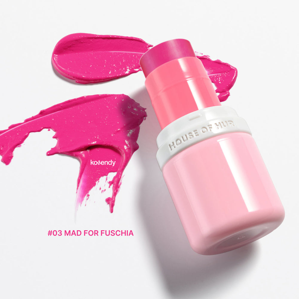 House of Hur Every Cheek Blush Saten Finish 03 Mad for Fuschia 6.5g