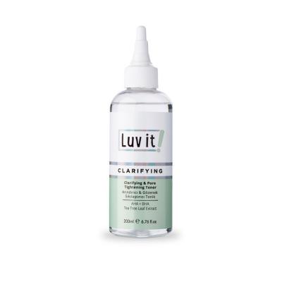 Luv it! Deep Cleansing & Pore Tightening Facial Toner - 200ml, Natural Skincare with Salicylic Acid Luv it! Facial Toner for Deep Cleansing & Pore Tightening Facial Toner, Deep Cleansing Toner, Pore Tightening Toner, Natural Skincare, Salicylic Acid Toner, skincare routine, skin cleansing, pore minimizer, paraben-free, alcohol-free, gentle skincare, sensitive skin, natural botanical extracts, salicylic acid benefits, skincare essentials