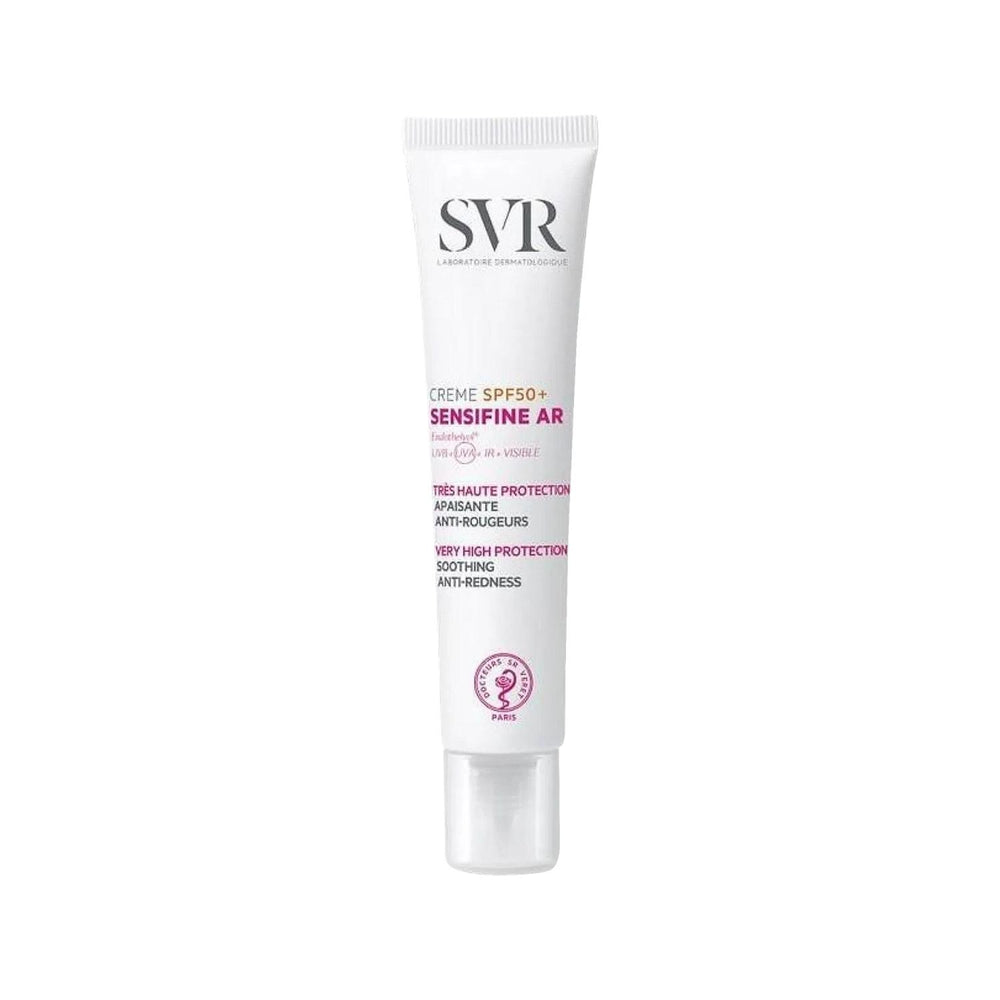 SVR Sensifine AR Creme Spf 50+ Anti-Redness Sunscreen Cream for Sensitive Skin - 40ml SVR Sensifine AR Spf 50+ Sunscreen Cream for Sensitive Skin sunscreen cream, SPF 50+, anti-redness, sensitive skin, SVR Sensifine, sun protection, redness reduction, skin care, dermatologically tested, daily sun protection, outdoor activities, sensitive skin care, skin redness solution