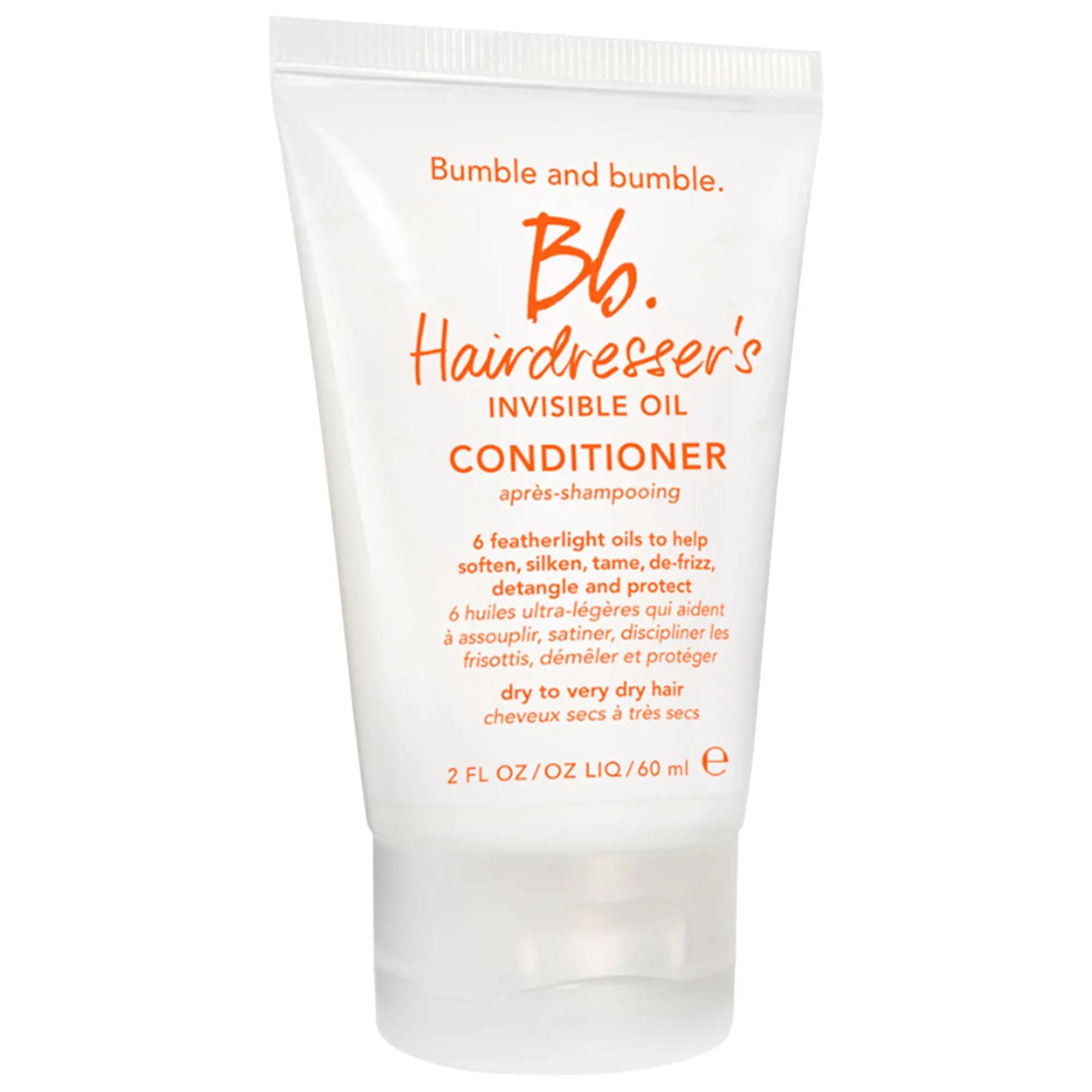 Bumble and Bumble Hairdresser&#39;s Invisible Oil Conditioner: Frizz Control, Hydration &amp; Shine - Sulfate &amp; Paraben Free Bumble &amp; Bumble Invisible Oil Conditioner: Frizz, Hydration, Shine Hair conditioner, Frizz reducing conditioner, Hydrating hair conditioner, Sulfate free conditioner, Argan oil conditioner, Coconut oil hair product, Conditioner for thick hair, Smoothing hair conditioner, Shine enhancing conditioner, Cruelty free hair conditioner, Frizz control, Hydration, Shine, Sulfate-free, Paraben-free, Co