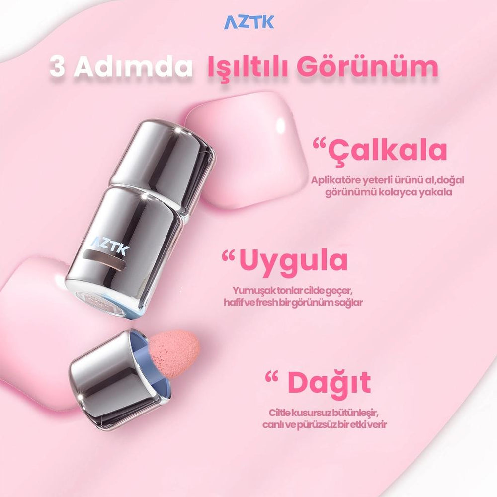AZTK Liquid Blush Jelly Effect JC04 Fig Coffee