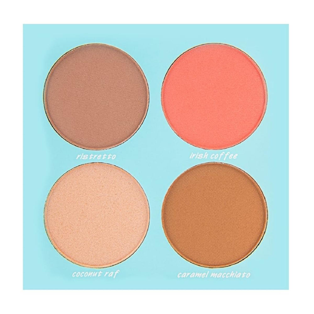 Soda Coffee Magic 4-in-1 Makeup Palette - Contour, Blush, Highlighter & Bronzer for All Skin Tones - view 3
