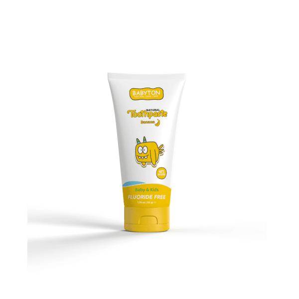 Babyton Natural Banana Toothpaste for Kids 50g