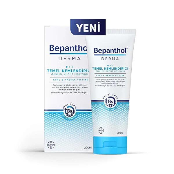 Bepanthol Derma: Moisturizing Lotion for Dry, Sensitive Skin - Hypoallergenic &amp; Paraben-Free - Deep Hydration &amp; Soothing Relief, 6.76 fl oz - image 4