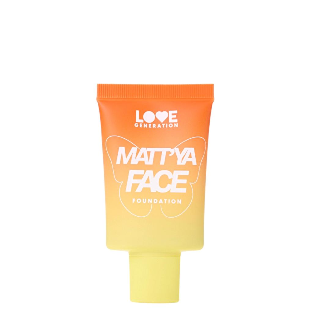 Love Generation Matt'ya Face Foundation 02 Vanilla Silk 30ml