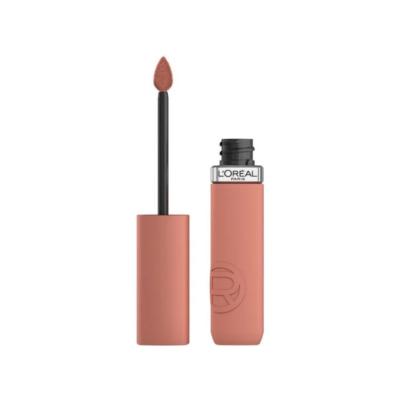 loreal-paris-infaillible-matte-liquid-lipstick-601, shade-601-loreal-paris-liquid-lipstick, matte-liquid-lipstick-loreal-paris-application L'Oreal Paris Infaillible Matte Liquid Lipstick - 601 | 0.17 fl oz L'Oreal Paris Infaillible Matte Liquid Lipstick 601 loreal-paris, liquid-lipstick, matte-lips, long-lasting, hydrating, makeup, beauty, lip-color, lips, ai-generated