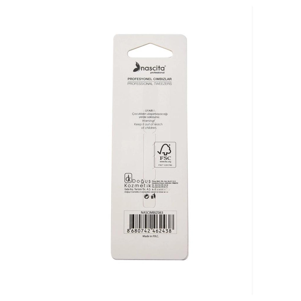 Nascita Rose Series 083 Slanted Tweezers for Precise Grooming