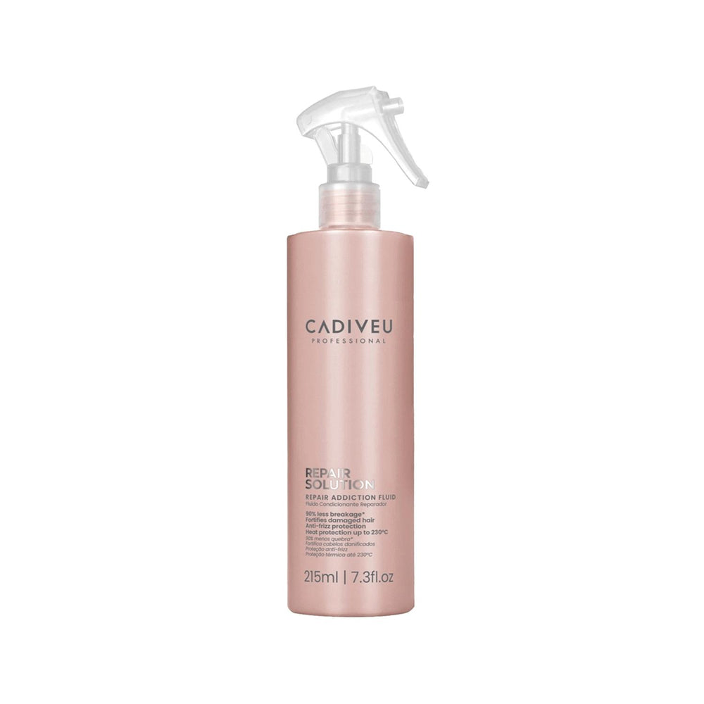 Cadiveu Leave-In Hair Cream Repair Solution - 215ml Nourishing Liquid Hair Treatment for Damaged Hair - Hair Mask