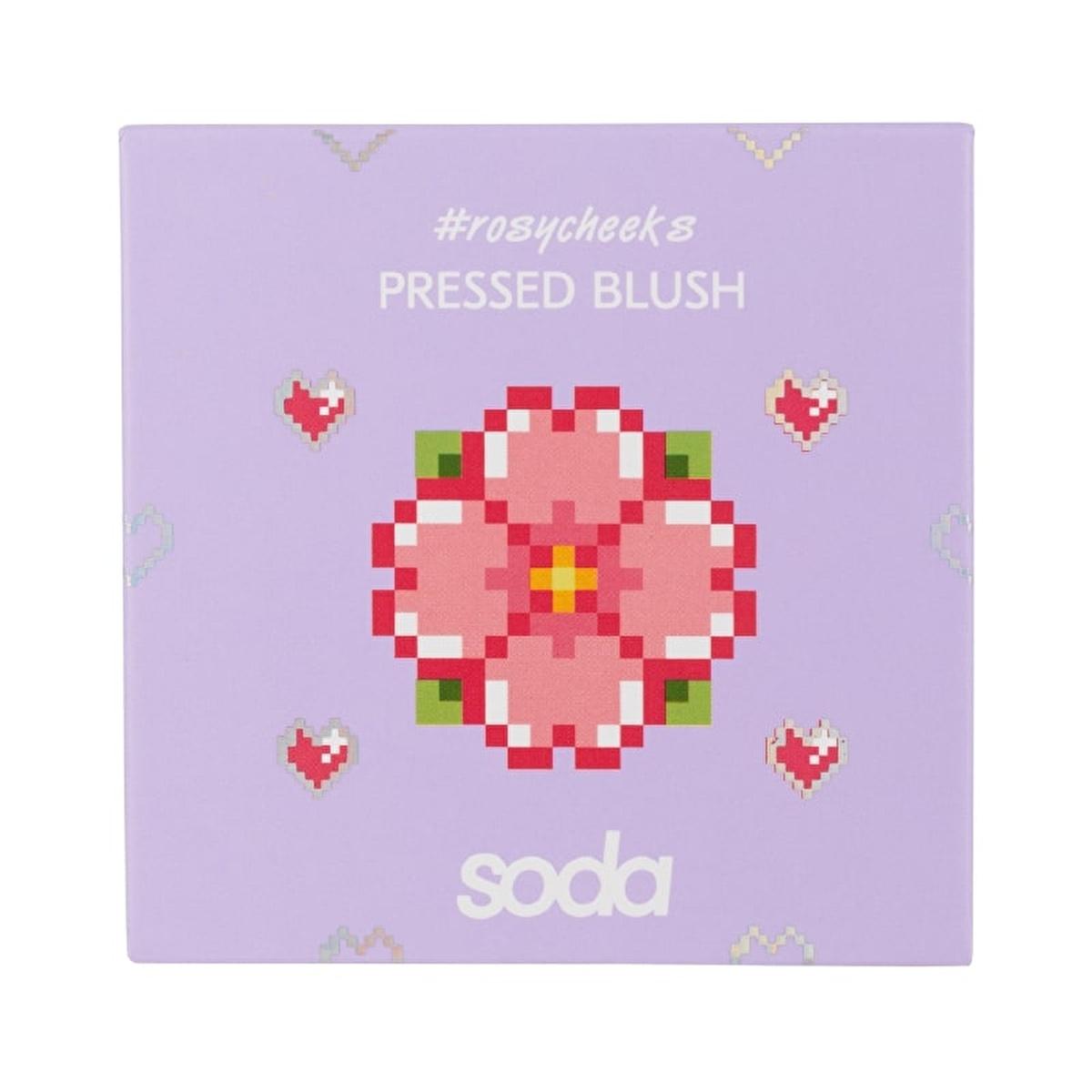 Soda Pressed Blush Toz Allık 102 Sakura Blossom - Matte Blush Makeup for Natural Look Soda Blush Makeup for Natural Look blush makeup, matte blush, powder blush, natural makeup look, velvety texture blush, makeup for natural look, daily makeup, easy to apply blush, buildable coverage blush, cheek color, facial appearance, cosmetic, beauty product, women makeup, natural look makeup, subtle makeup