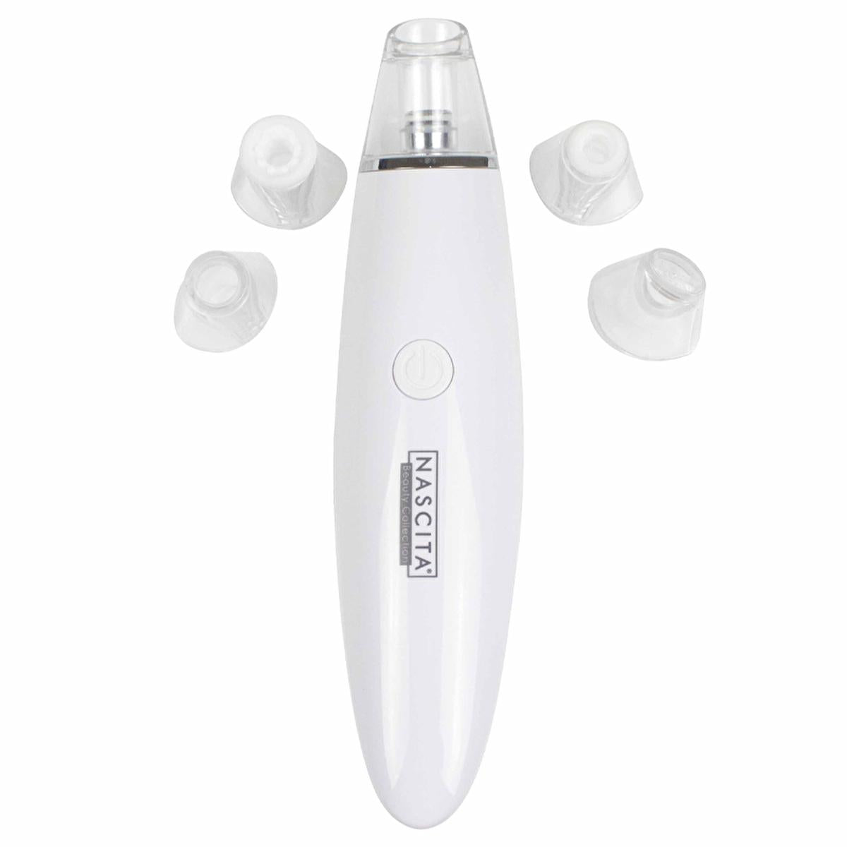 Nascita Electric Blackhead Remover Device - Portable Facial Suction with 5 Interchangeable Heads & Adjustable Suction Power Nascita Electric Blackhead Remover - Portable Facial Suction Device electric blackhead remover, portable facial suction device, rechargeable skincare tool, customizable suction power, multiple suction heads, skincare device, blackhead removal, acne treatment, facial care, skincare routine, beauty tool, facial suction device