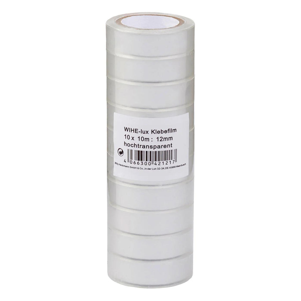 Schreibwelt Clear Adhesive Tape Pack of 10