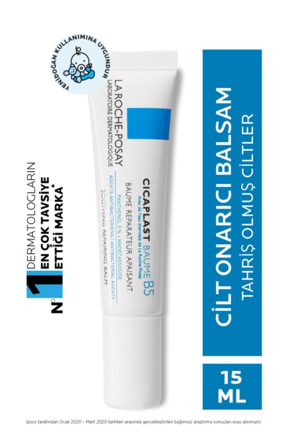La Roche-Posay Cicaplast Baume B5: Soothing Repair Cream for Sensitive, Dry &amp; Irritated Skin | Paraben &amp; Fragrance-Free, Baby &amp; Adult Safe La Roche-Posay Cicaplast B5: Soothing Skin Repair Cream La Roche Posay Cicaplast Baume B5, soothing repair cream, sensitive skin cream, paraben free skin cream, fragrance free skin cream, baby skin repair cream, dermatological skin repair cream, skin barrier repair cream, post procedure skin cream, dry skin relief cream, sensitive skin, dry skin, irritated skin, skin rep