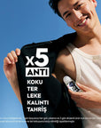 Nivea Men Deodorant - Nivea Men Erkek Roll-on Deodorant Black & White Invisible Original 50 ml - Long Lasting - view 6