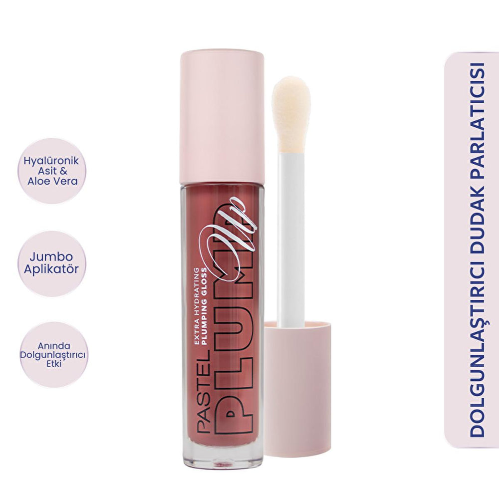 Pastel Profashion Plump Up Extra Hydrating Plumping Gloss 212 - Hydrating Lip Gloss, Vegan Lip Care, - Lip Gloss
