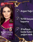 Wella Koleston Intense Permanent Hair Color Dye with Argan Oil - 100% Grey Coverage, Long-Lasting Hair Color Wella Koleston Intense Hair Color - 100% Grey Coverage Hair dye, Permanent hair color, Wella Koleston Intense, Argan oil hair dye, Long-lasting hair color, Professional hair color, Hair coloring kit, Grey coverage, Moisturizing hair dye