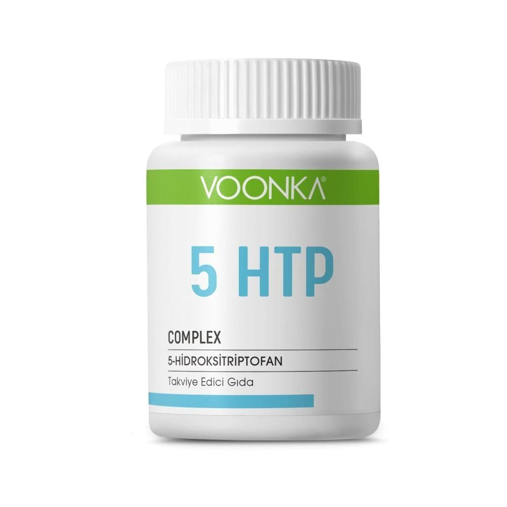 Voonka 5-HTP Complex Dietary Supplement for Relaxation & Mental Well-being - 60 Capsules Voonka 5-HTP Complex for Relaxation & Mental Well-being 5-HTP supplement, Valerian root relaxation, Magnesium dietary supplement, Melissa extract stress relief, Vitamin B6 and B5 wellness, Natural relaxation support, Dietary supplement for mental well-being, relaxation aid, stress relief, mental health support, dietary supplement, wellness product