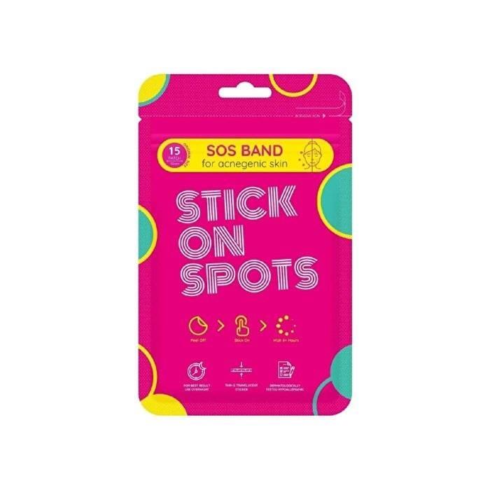 Stick On Spots SOS Akne Bandı - Hydrocolloid Acne Patches for Effective Acne Treatment - 15 Count Stick On Spots SOS Akne Bandı - Hydrocolloid Acne Patches acne patches, hydrocolloid acne treatment, SOS Akne Bandı, Stick On Spots, akne tedavisi, acne treatment, skincare, clear skin, hydrocolloid patches, acne solutions, skincare essentials, overnight acne treatment