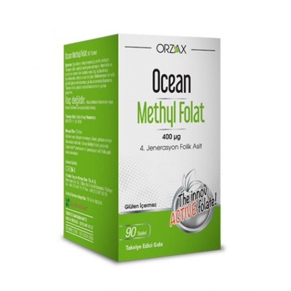 Ocean Methyl Folat - 30 Tablet Folic Acid Supplement - image 2