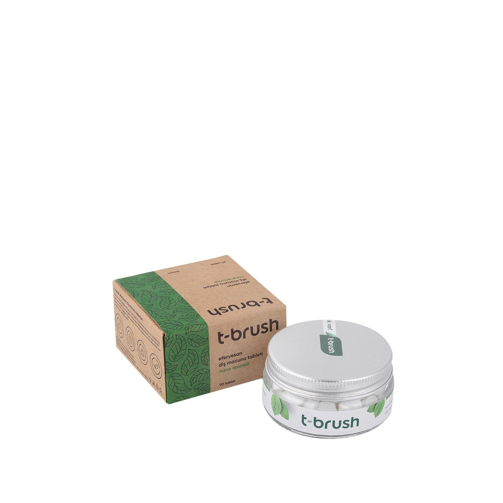 T-Brush Fluoride-free Toothpaste Tablets - Natural Oral Care with Menta Flavor T-Brush Fluoride-Free Toothpaste Tablets - Natural Oral Care Fluoride-free toothpaste tablets, Natural oral care products, Effervescent toothpaste tablets, Menta flavored toothpaste, T-Brush toothpaste tablets, Oral hygiene products, Eco-friendly oral care, Toothpaste for sensitive teeth, Natural toothpaste, Oral care for kids, Travel oral care, Minimal packaging products