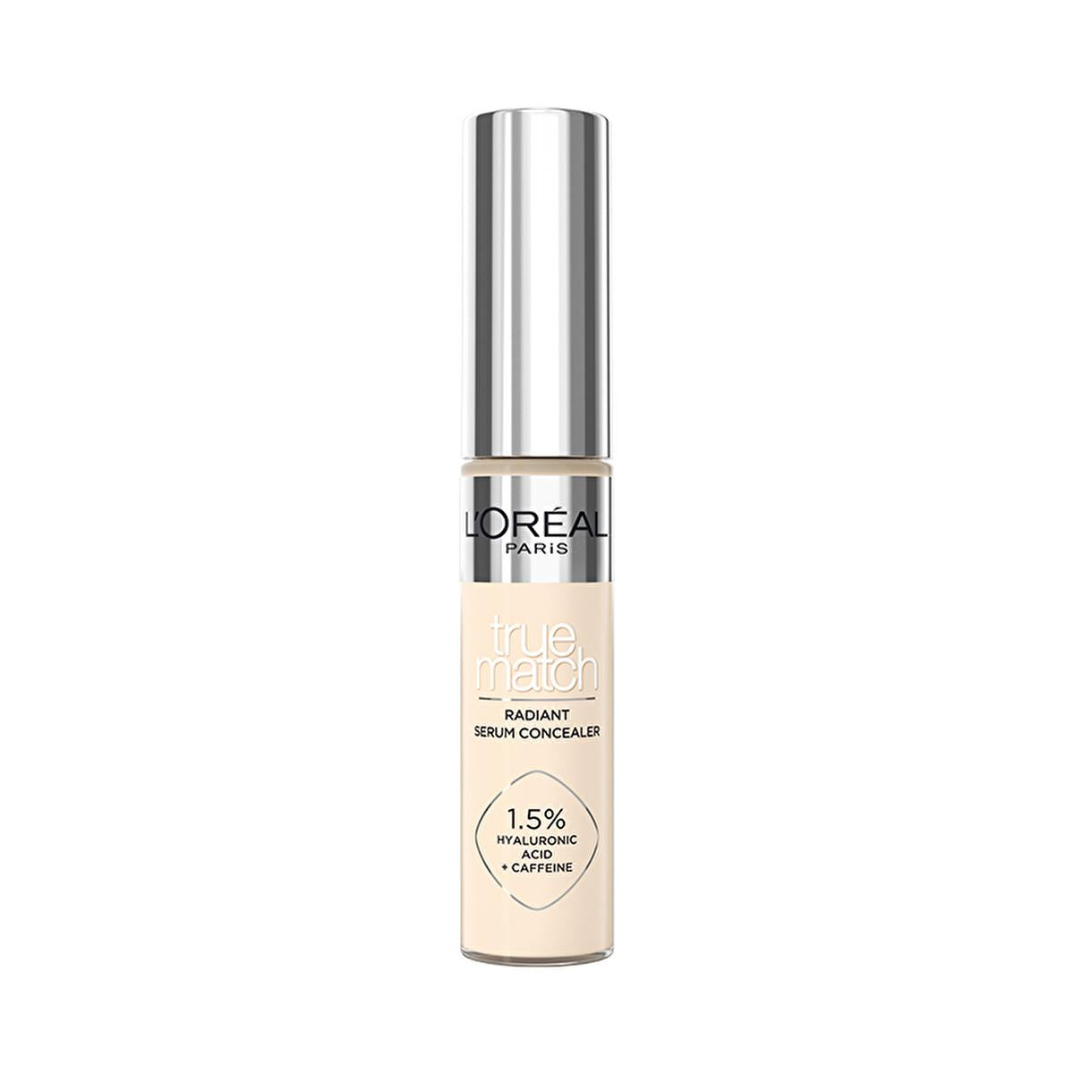 L'Oreal Paris True Match Radiant Serum Concealer - Dark Circle Concealer with Hyaluronic Acid & Caffeine L'Oreal Paris True Match Concealer Serum - Dark Circle Solution Concealer Serum, Under Eye Cream, Dark Circle Concealer, Hyaluronic Acid Cosmetic, Caffeine Complex Skincare, Anti-Aging Eye Serum, Makeup, Skincare, Eye Care, Beauty Products, Cosmetics, L'Oreal Paris, True Match, Radiant Serum Concealer, Gift for Her, Beauty Essentials