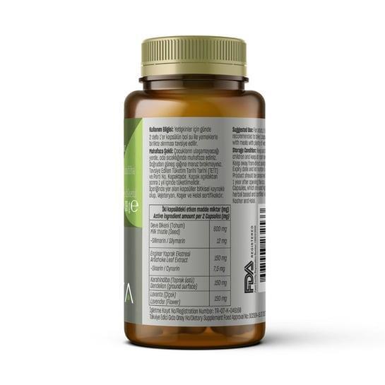 Talya Adm Artichoke Dandelion Milk Thistle Dietary Supplement - 60 Capsules for Liver & Digestive Health Support - view 2