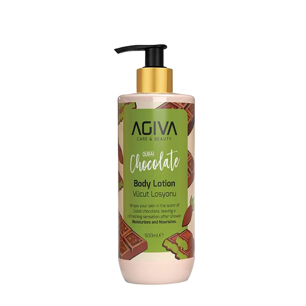 Agiva Dubai Chocolate Scented Hydrating Body Lotion 500ml
