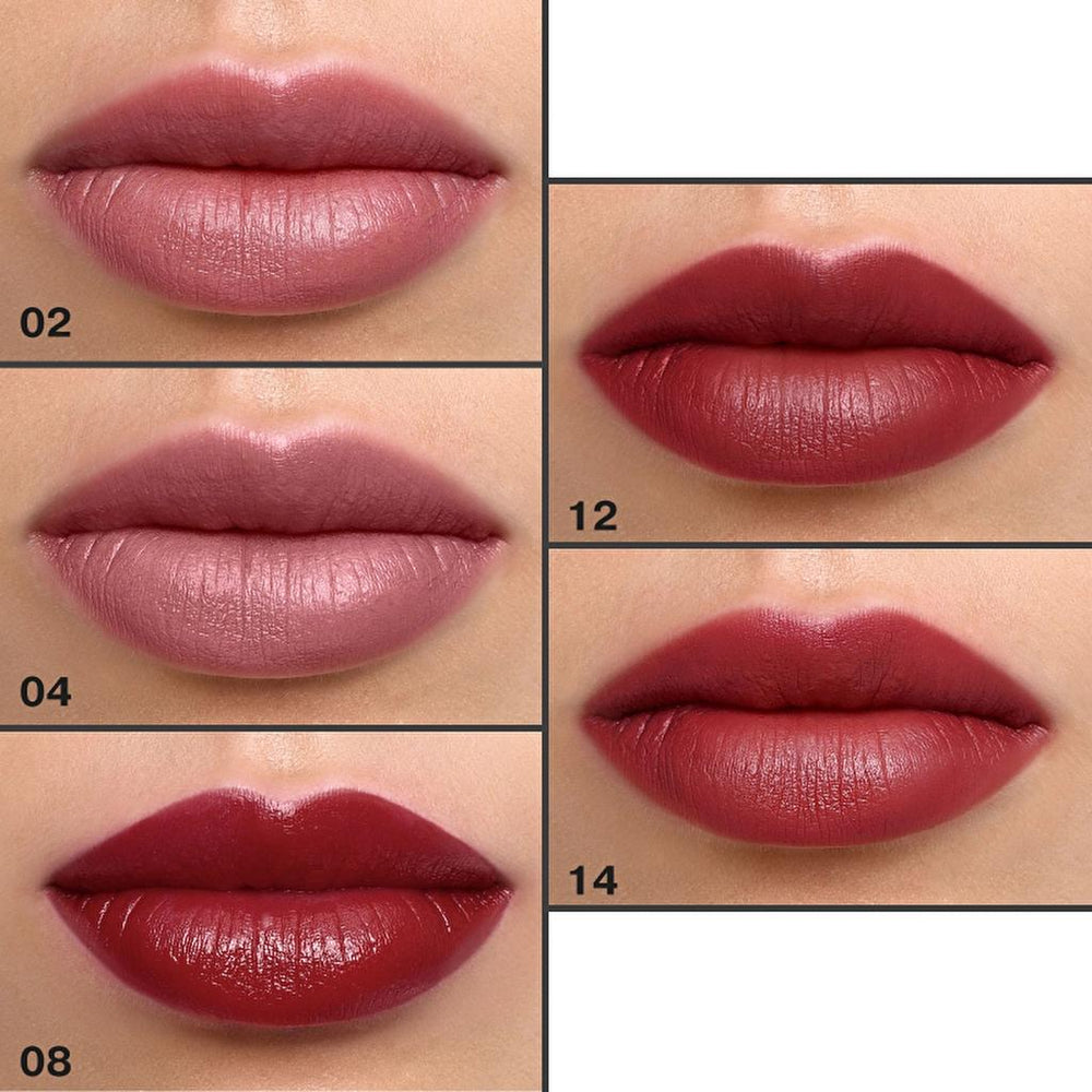 Influence Beauty Lipstick 14 Crimson Flame - Creamy & Rich 4g
