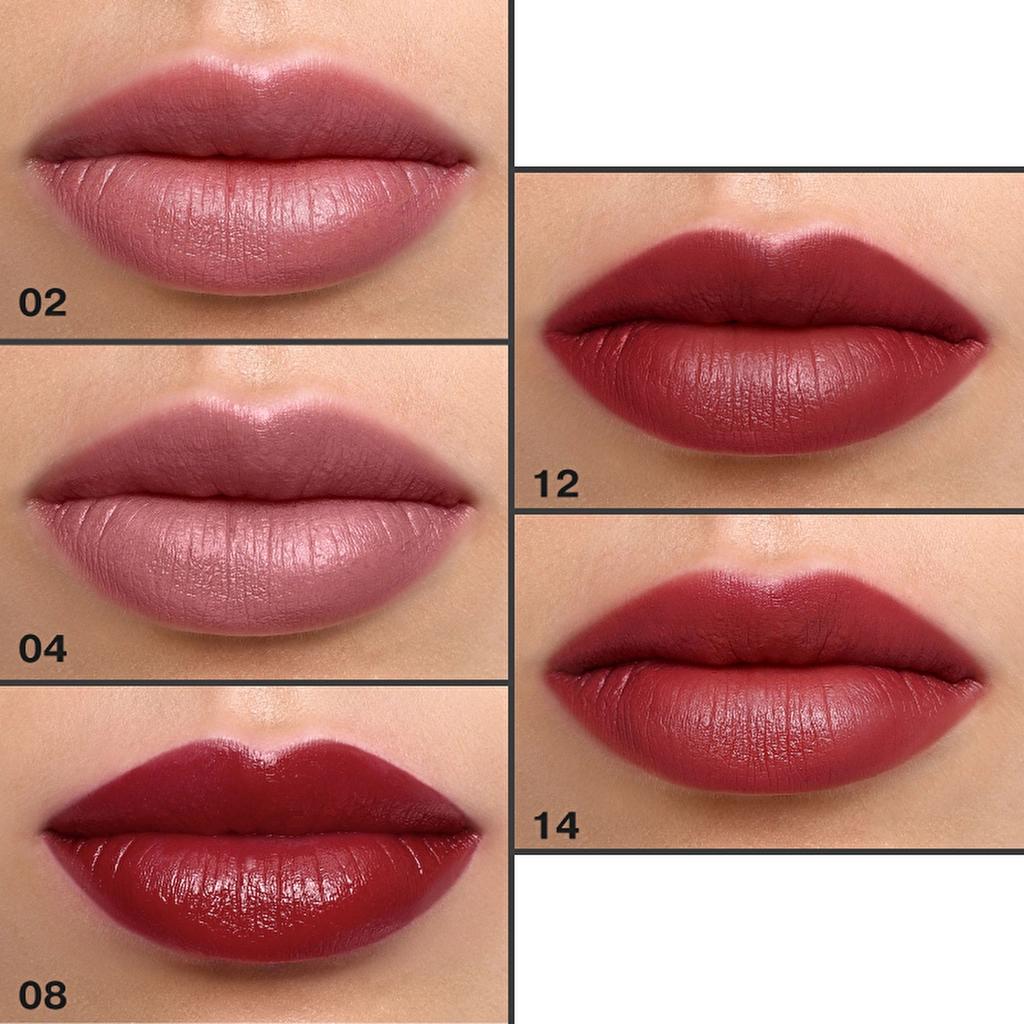 Influence Beauty Lipstick 14 Crimson Flame - Creamy &amp; Rich 4g