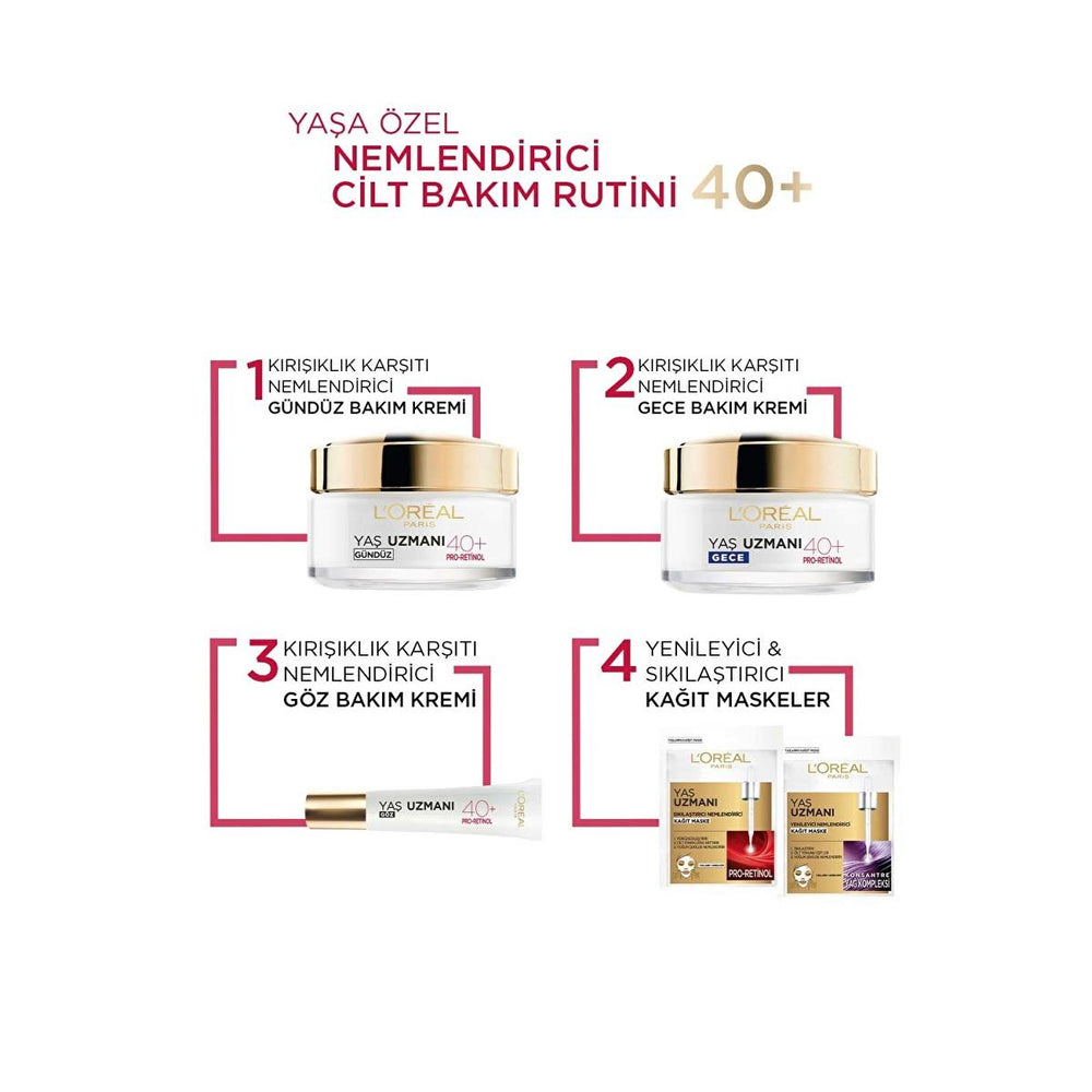 L'Oréal Paris Anti-Wrinkle Cream for Mature Skin - Age Specialist 40+ Firming Moisturizer - view 3