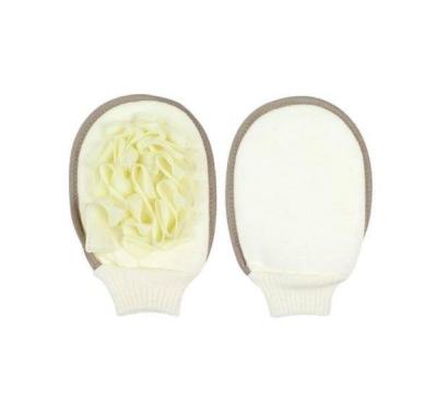 Nascita Exfoliating Bath Glove - Cotton, Gentle Skin Care, Natural Exfoliant - Exfoliator