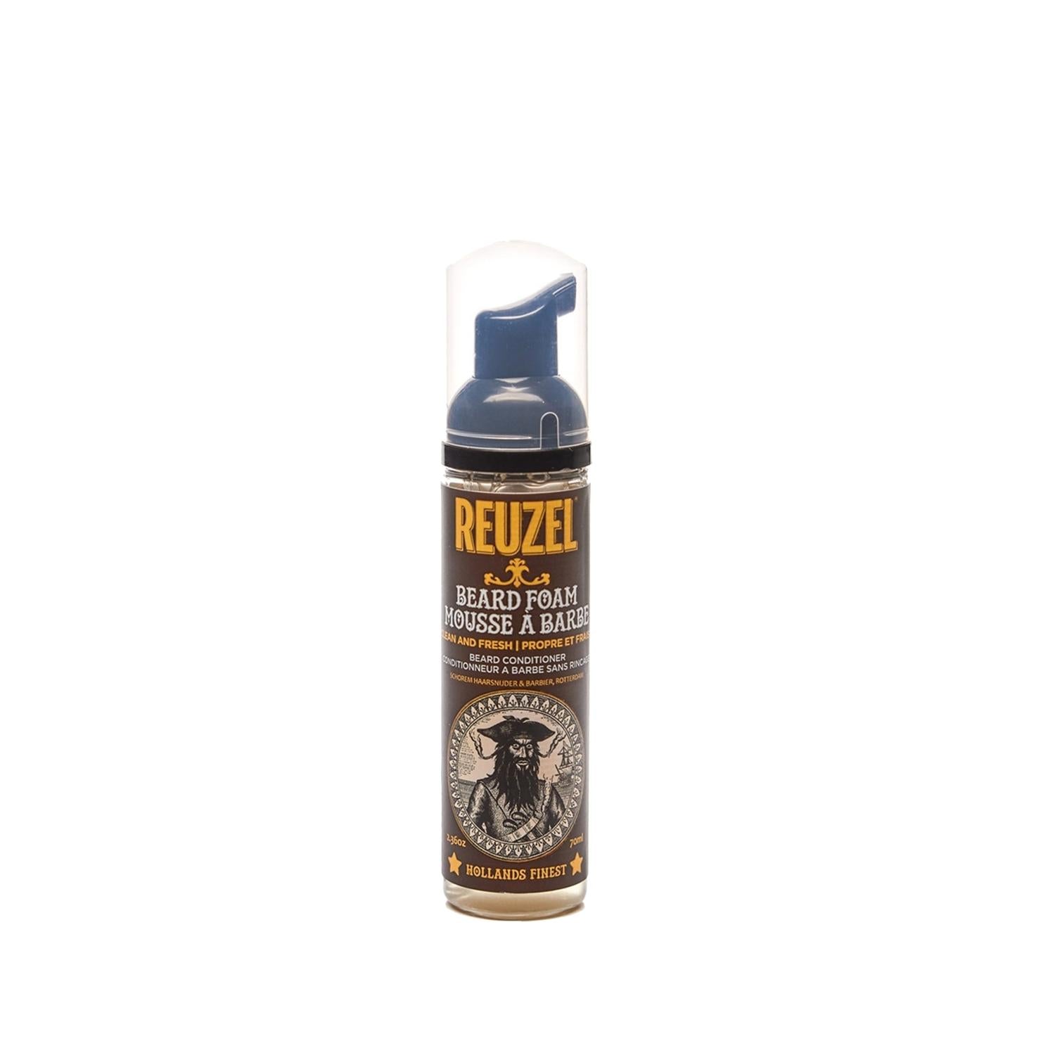 Reuzel Clean & Fresh Beard Foam 70 ml - Men's Grooming Beard Care Product Reuzel Clean & Fresh Beard Foam 70ml Beard Foam, Reuzel Clean & Fresh, Men's Grooming, Beard Care Products, Beard Cleaning, Grooming Essentials, Beard Maintenance, Men's Beard Care, Clean Beard, Fresh Beard, Beard Grooming Products, Reuzel Beard Products