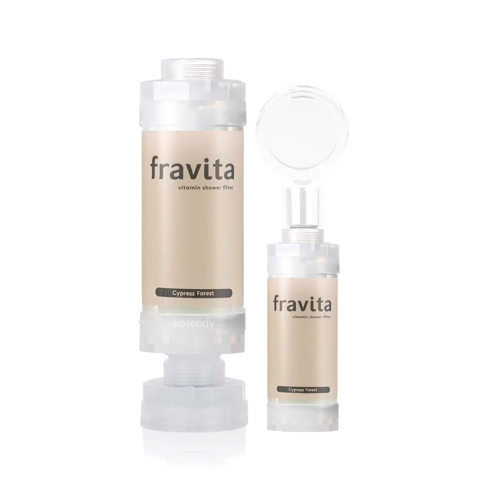 Fravita Cypress Forest Shower Filter Chlorine & Rust Purifier 160g