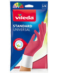 Vileda Standard Cleaning Gloves Durable Protection Size L
