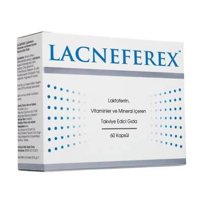 Imuneks Lacneferex Dietary Supplement for Acne - 60 Capsules with Lactoferrin, Vitamin B5, and Zinc - image 3