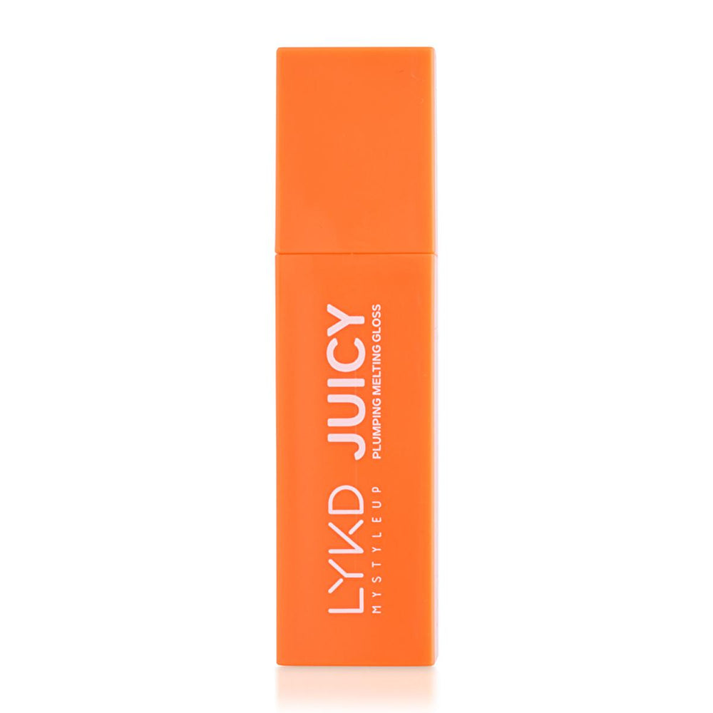LYKD Juicy Melting Gloss Orange - Non-sticky, Vibrant Lip Color & Nourishing Care - Lip Gloss