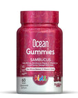 Ocean Gummies Sambucus Kids Immune Support Supplement - 60 Chewable Gummies for Children's Health - Vitamin & Supplement