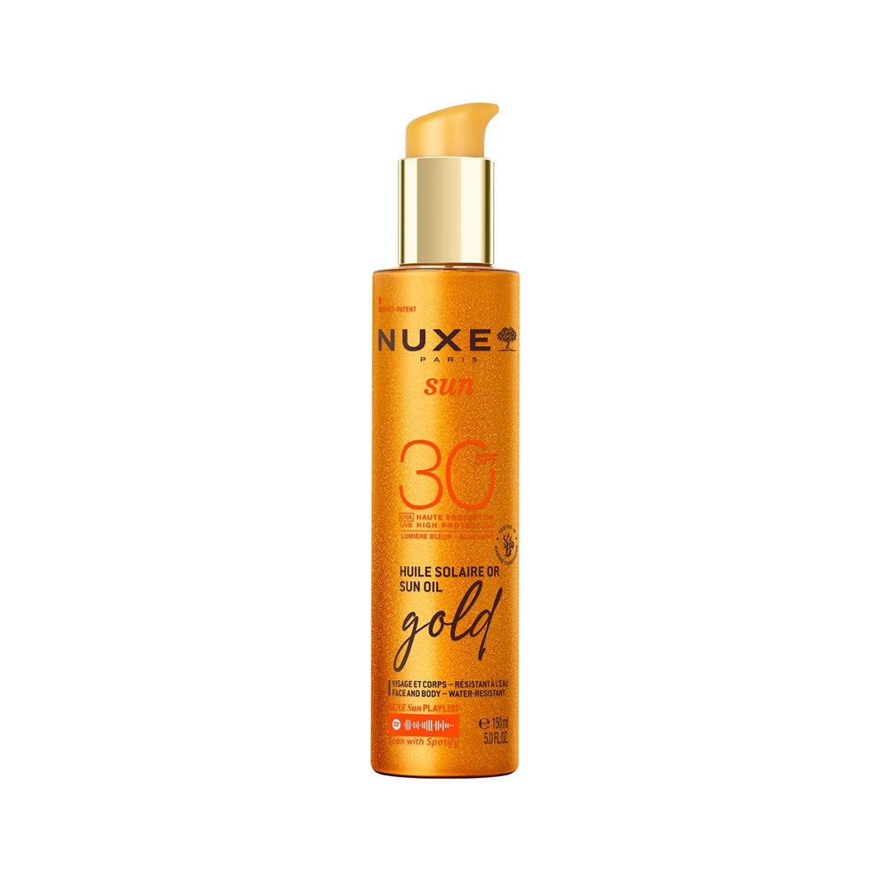 Nuxe Sun: SPF 30 Golden Shimmer Oil - Face & Body Sunscreen for Glowing, Protected Skin (150ml) Nuxe Sun SPF 30 Oil: Golden Shimmer Sunscreen for Radiant Skin Nuxe Sun Oil, SPF 30 sunscreen, Golden shimmer oil, Face and body sunscreen, Sun protection oil, Tanning oil SPF 30, Shimmer sunscreen, Glowing skin sunscreen, sun protection, shimmer oil, tanning, face sunscreen, body sunscreen, golden glow, summer skin, radiant skin, hydrated skin, sun care, beauty, cosmetics, SPF, face oil, body oil, beach, pool, v