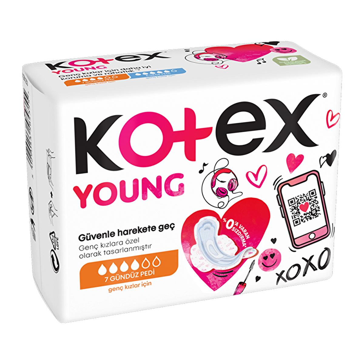 Kotex Young: Individually Wrapped Menstrual Pads for Teens - Superior Comfort &amp; Discreet Period Protection Kotex Young: Comfort &amp; Protection for Teens | Menstrual Pads Kotex Young, menstrual pads, feminine hygiene, individually wrapped pads, pads for young girls, period protection, teen pads, sanitary pads, young girls, teens, first period, comfortable pads, discreet pads, hygiene, period, protection, absorbent, soft, breathable, travel, school, sports, activities, feminine care, personal care, girls, femin