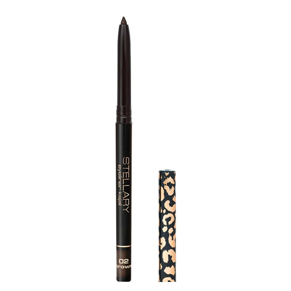 Stellary Kajal Eyeliner 02 Brown for Soft Application