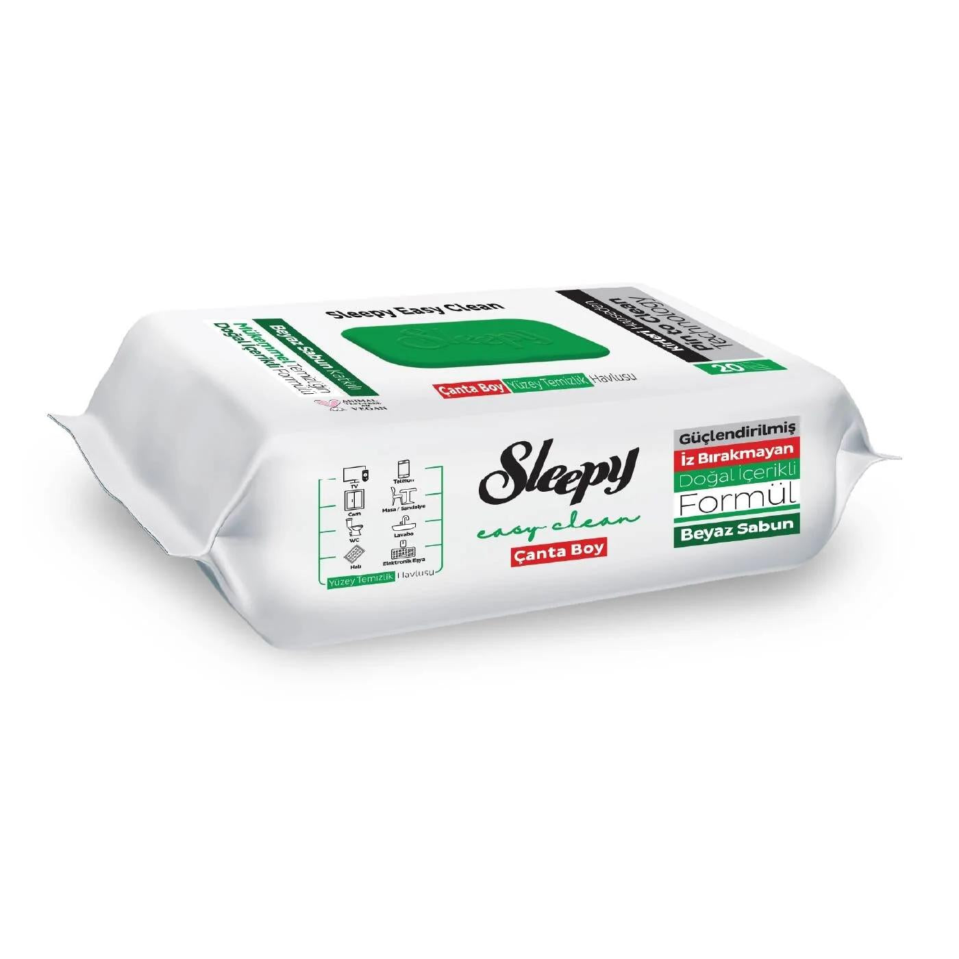 Sleepy Surface Cleaning Wipes for Easy Dusting 20 Count