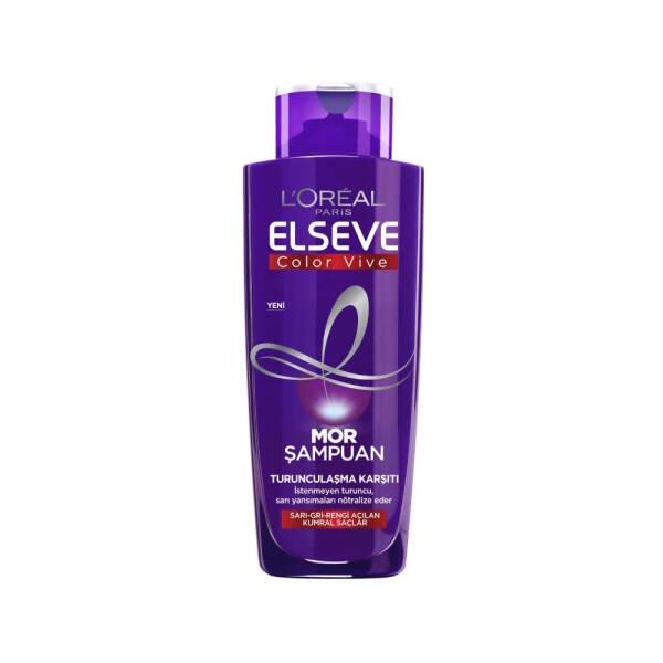 Loreal Paris Elseve Color Vive Mor Shampoo - Color Protecting Shampoo for Vibrant Hair - Shampoo