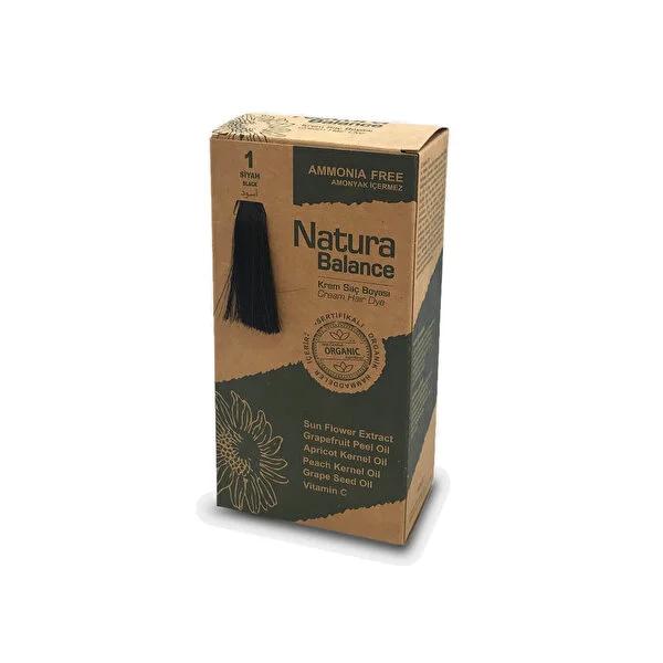 Natura Balance Ammonia-Free Cream Hair Dye - Black, Gentle on Hair & Scalp, Easy Application Natura Balance Ammonia-Free Black Hair Dye - Gentle & Easy hair dye, ammonia-free hair dye, cream hair dye, black hair dye, Natura Balance hair dye, gentle hair dye, sensitive scalp hair dye, easy application hair dye, hair coloring, hair care