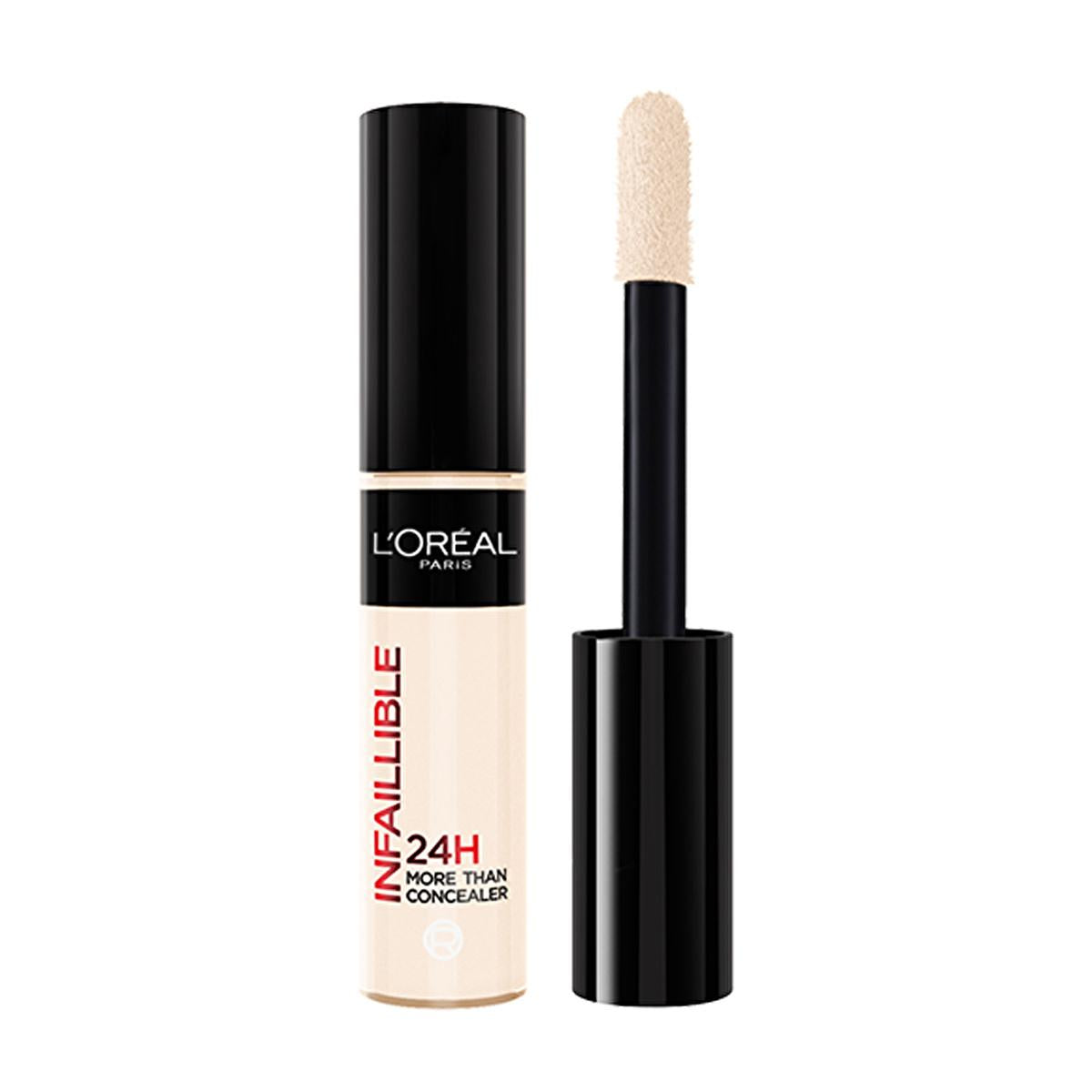 Loreal Paris Infaillible 24H Full Face Concealer - Long Lasting High Coverage Makeup for Flawless Skin Loreal Paris 24H Concealer - Long Lasting High Coverage long-lasting concealer, full-face concealer, high coverage makeup, waterproof concealer, Loreal Paris Infaillible, makeup, cosmetics, beauty products, skincare, durable makeup, flawless coverage, creamy texture, water resistant, moisture resistant, everyday makeup, special occasion makeup, confidence boosting makeup