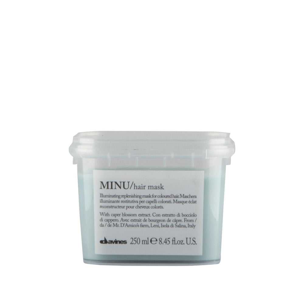 Davines Minu Colored Hair Mask 250ml - Nourishing Treatment for Vibrant Color - Hair Mask