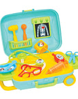 Dede Oyuncak Toy Doctor Set Suitcase - 15 Piece Kids Medical Kit for Pretend Play, Portable & Health Tested Toy Doctor Set Suitcase - Kids Pretend Play Medical Kit toy doctor set, kids doctor kit, pretend play doctor set, children's medical kit, doctor role play toys, toy medical suitcase, kids doctor playset, health tested toy, pediatrician play set, portable doctor kit, doctor set, medical kit, pretend play, role play, children's toy, kids toy, suitcase, portable, health tested, medical playset, doctor ro