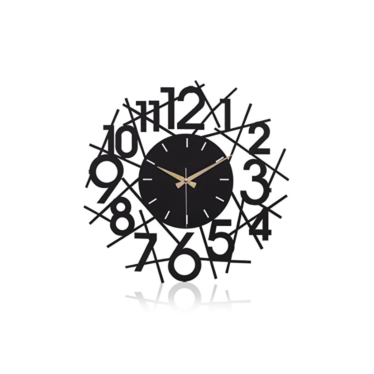 Muyika 41x41cm Modern Metal Silent Wall Clock - Large Decorative Timepiece for Home Muyika Modern Metal Silent Wall Clock - Large & Stylish wall clock, metal wall clock, silent wall clock, modern wall decor, large wall clock, home decor, bedroom decor, office decor, modern clock, silent clock, metal clock, decorative clock, interior design, home accessories