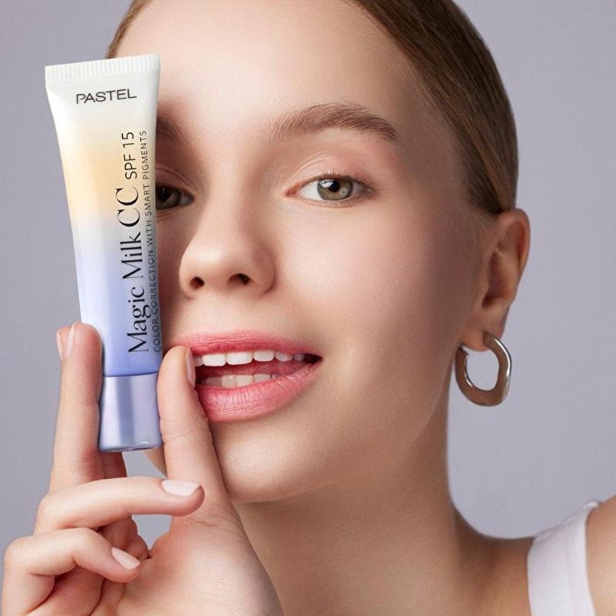 Pastel CC Cream - Color Adaptive, Moisturizing &amp; SPF 15 Skin Tone Evening Makeup Pastel CC Cream - Adaptive, Moisturizing &amp; SPF 15 CC Cream, Skin Tone Evening, SPF 15, Hyaluronic Acid, Natural Makeup, Moisturizing CC Cream, Color Adaptive Makeup, Skincare, Makeup, Daily Skincare, Sun Protection, Hydrating Makeup, Natural Glow, Radiant Complexion