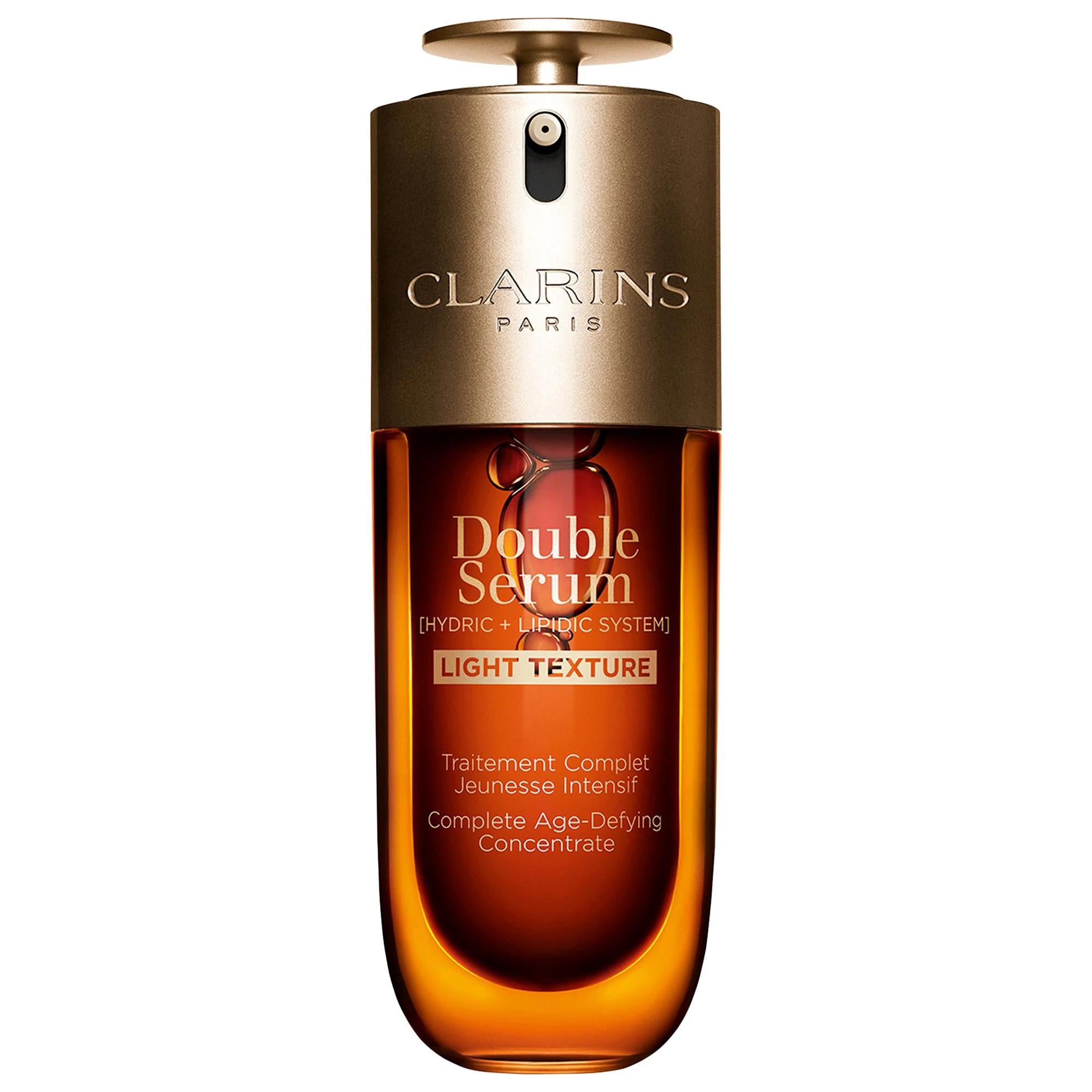 Clarins Double Serum Light Texture: Advanced Anti-Aging Serum to Firm, Boost Radiance & Refine Pores - Visibly Reduce Wrinkles in 7 Days! Clarins Double Serum: Anti-Aging, Wrinkle & Pore Refining Serum Anti-aging serum, Wrinkle reduction serum, Pore refining serum, Skin firming serum, Radiance boosting serum, Plant-based anti-aging, Double serum light texture, Natural anti-aging skincare, Organic skincare serum, Fine lines and wrinkles treatment, anti aging, skincare, plant extracts, peptides, radiance, wri